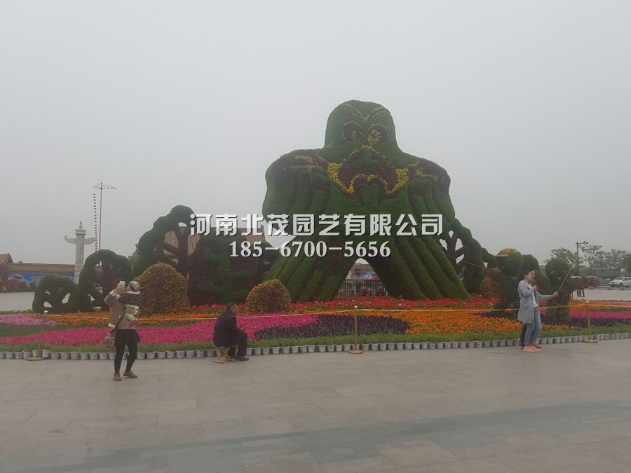 石河子植物绿雕造型