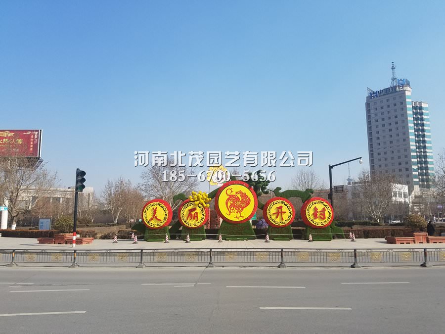开封植物绿雕造型