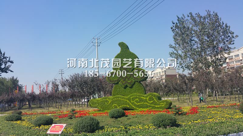 许昌植物绿雕宝葫芦