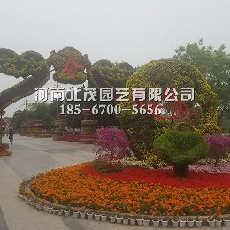 马鞍山植物绿雕造型